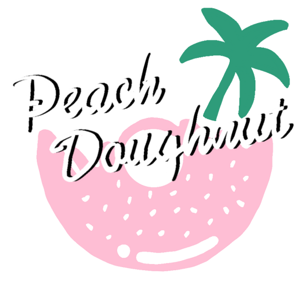Peach Doughnut